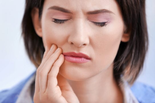 bruxism causing jaw pain